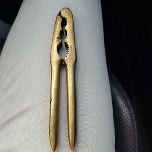 Vintage Brass Nutcracker